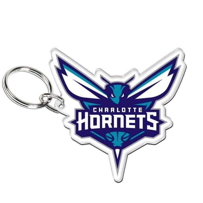 Charlotte Hornets NBA Acrylic Keyring