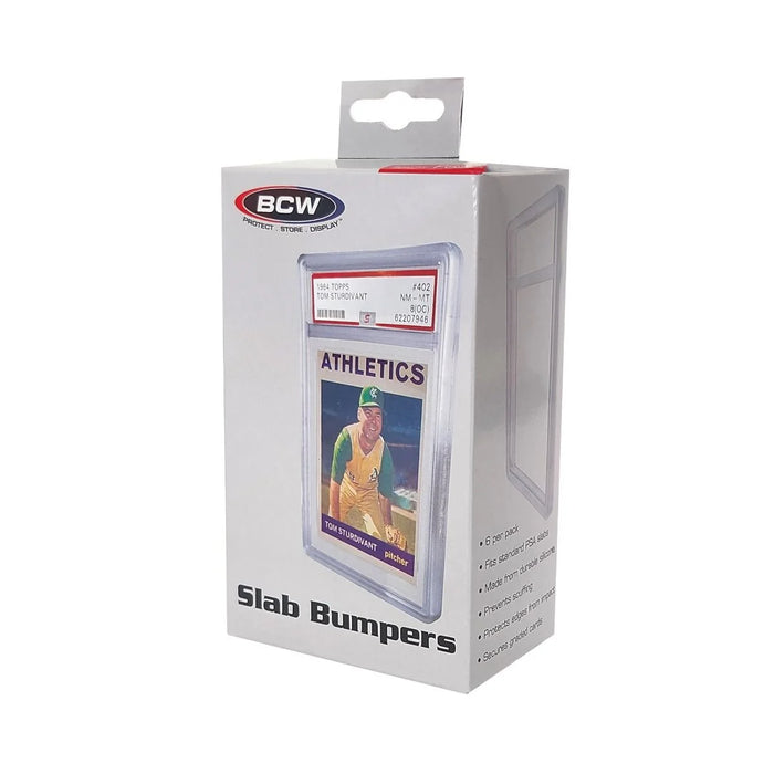 BCW Slab Bumpers - PSA Card - Translucent (Box of 6)