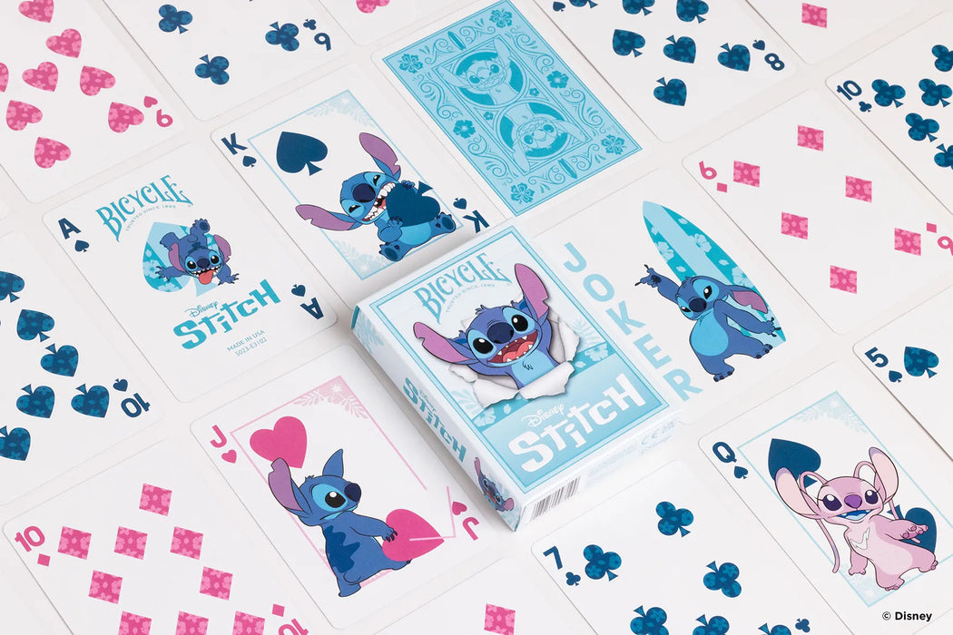 Bicycle Playing Cards : Disney Stitch Inspired Playing Cards