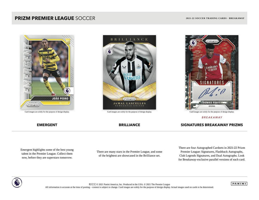 2021-22 Panini Prizm EPL Soccer Breakaway Box