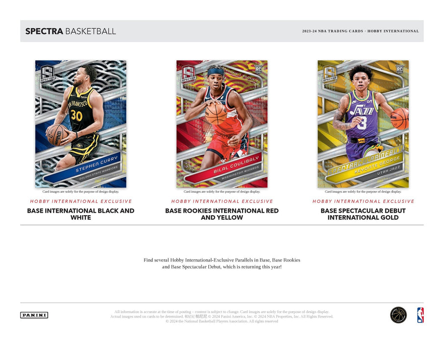 2023-24 Panini Spectra Basketball Hobby International Box