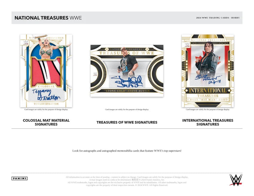 2024 Panini National Treasures WWE Hobby Box