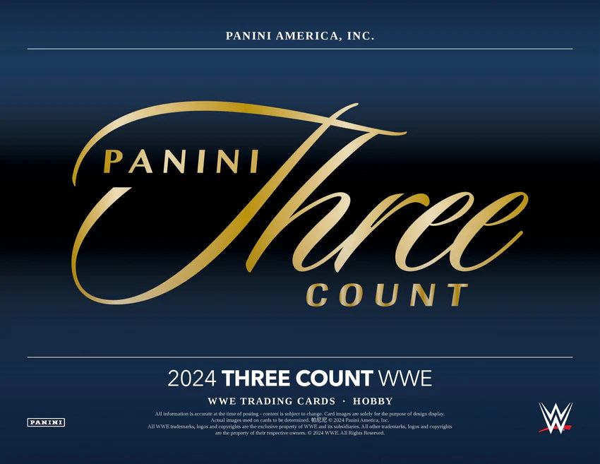 2024 Panini WWE Three Count Hobby Box