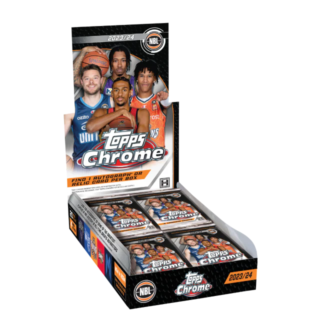 2023-24 Topps Chrome NBL Basketball Hobby Box