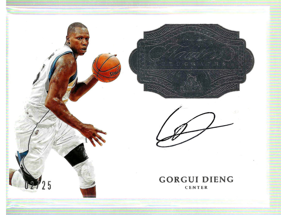 30 2016-17 Panini Flawless Gorgui Dieng Flawless Auto 25