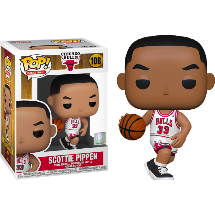 NBA Basketball - Scottie Pippen Chicago Bulls Pop! Vinyl Figure #109