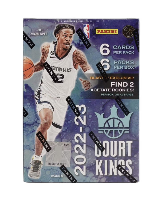 2022-23 Panini Court Kings Basketball International 6-Pack Blaster Box