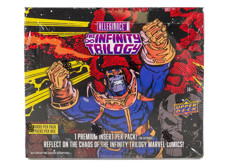 2023 Upper Deck Marvel Allegiance: The Infinity Trilogy Hobby Box