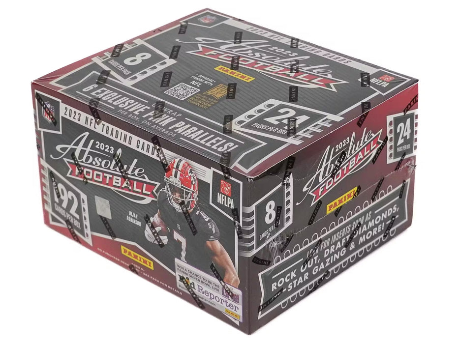 2023 Panini Absolute NFL Football Retail 24-Pack Box (Pink Parallels)