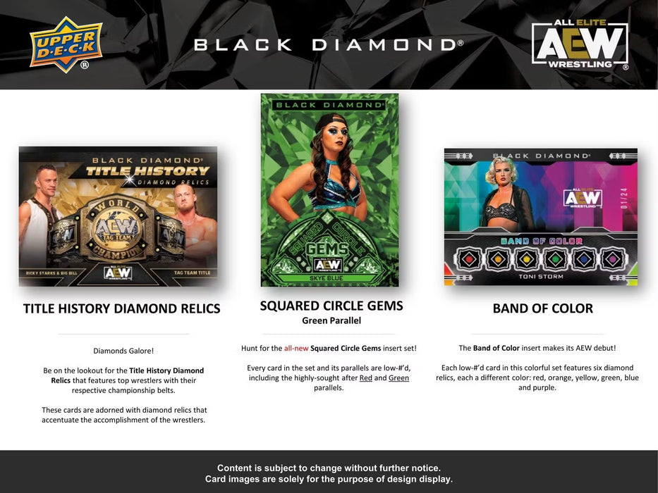 2024 Upper Deck AEW Black Diamond Wrestling Hobby Box