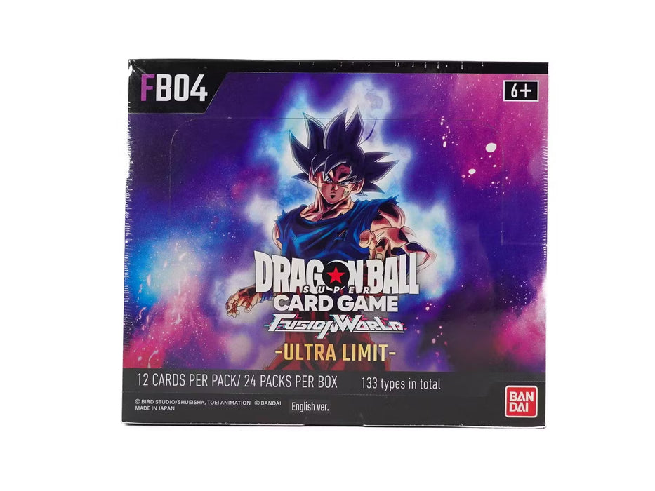 Dragon Ball Super Card Game Fusion World Ultra Limit [FB04] Booster Box