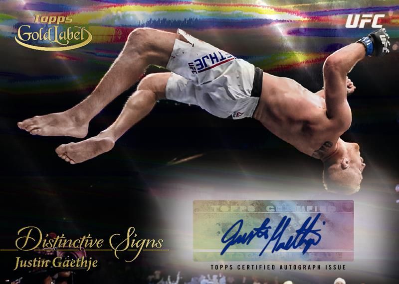 2024 Topps Gold Label UFC Hobby Box