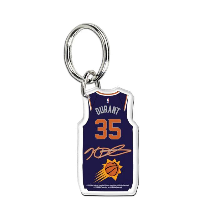 Kevin Durant Phoenix Suns 35 Jersey NBA Acrylic Keyring