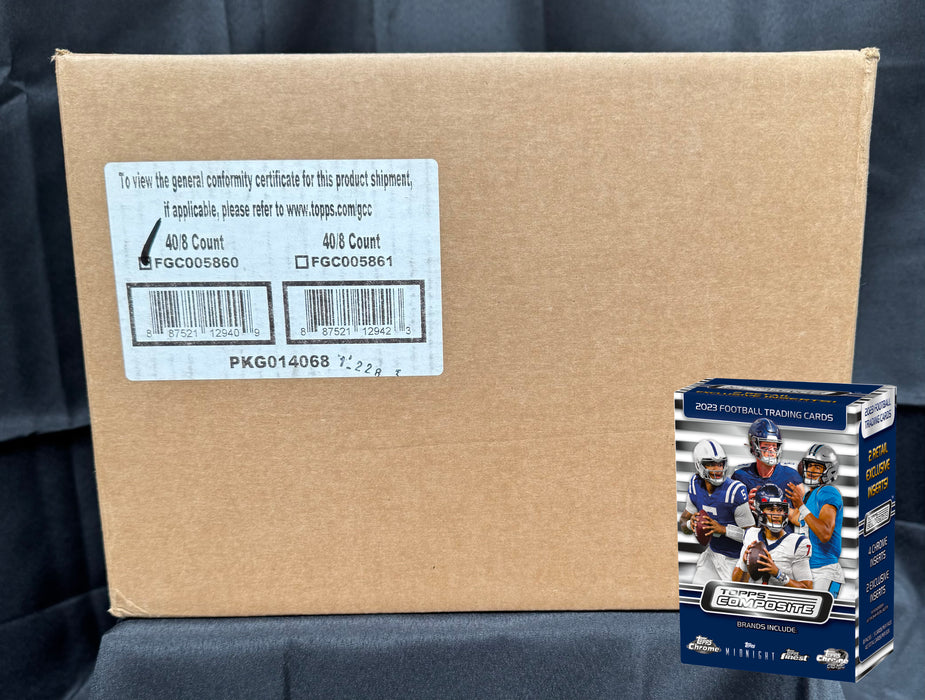 2023 Topps Composite Football NFL 8-Pack Blaster Box Sealed Case (40 Blasters)