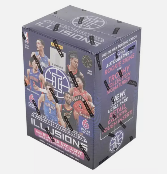 2021-22 Panini Illusions Basketball 6-Pack Blaster Box