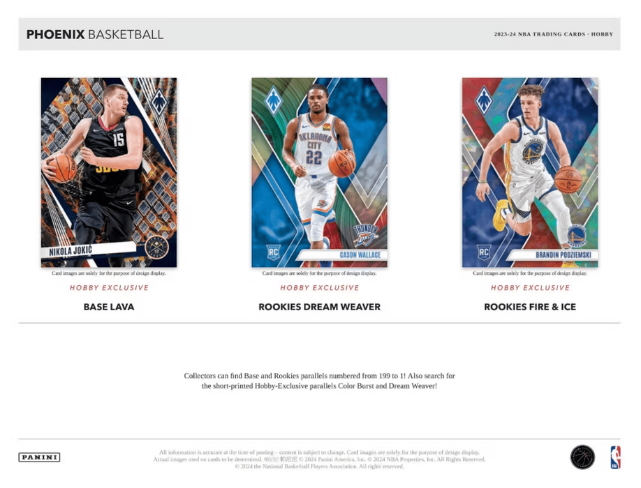 2023-24 Panini Phoenix Basketball Hobby Box