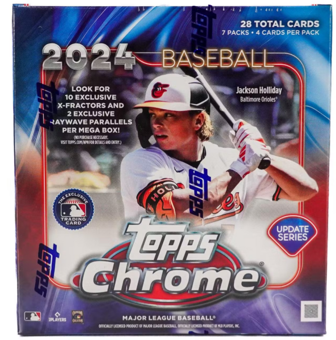 2024 Topps Chrome Update Baseball Mega Box