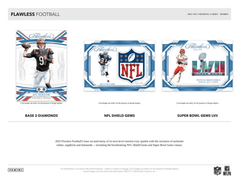 2024 Panini Flawless NFL Football Hobby Box