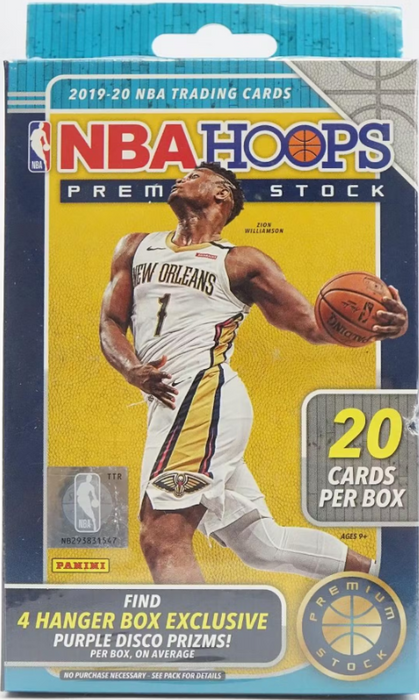 2019-20 Panini Hoops Premium Stock Basketball Hanger Box