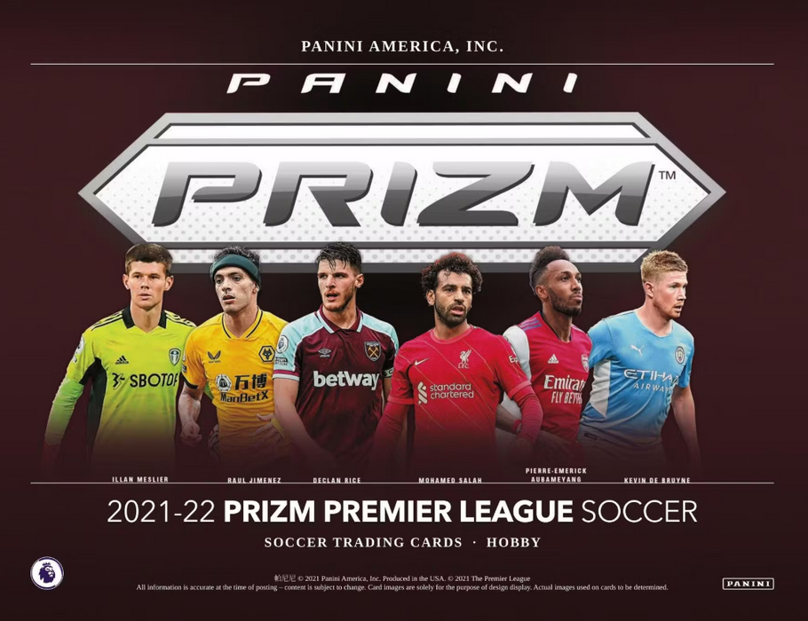 2021-22 Panini Prizm Premier League EPL Soccer Hobby Box