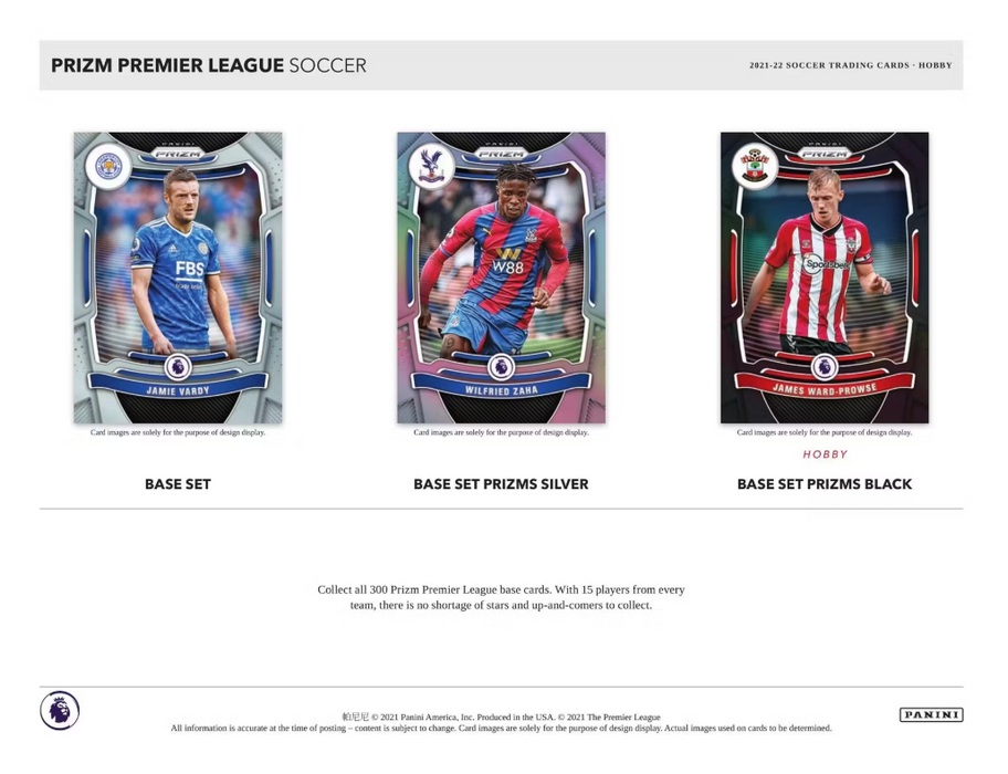 2021-22 Panini Prizm Premier League EPL Soccer Hobby Box