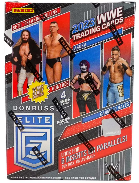 2023 Panini Donruss Elite WWE Wrestling 6-Pack Blaster Box