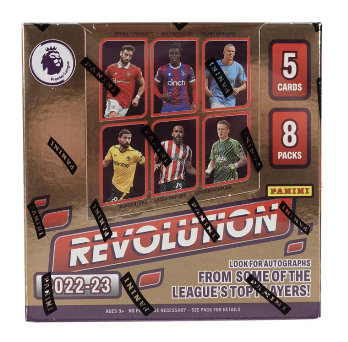 2022-23 Panini Revolution Premier League EPL Soccer Hobby Box