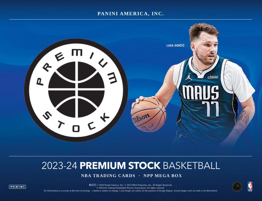 2023-24 Panini NBA Hoops Premium Stock Basketball Mega Box