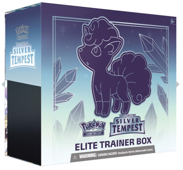 POKEMON TCG Sword & Shield Silver Tempest Elite Trainer Box