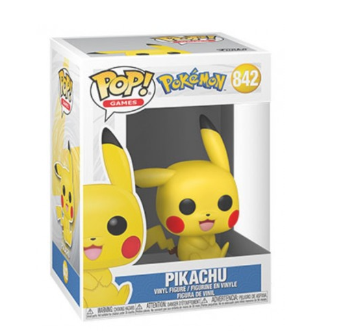 Pokemon - Pikachu Sitting Pop! Vinyl #842