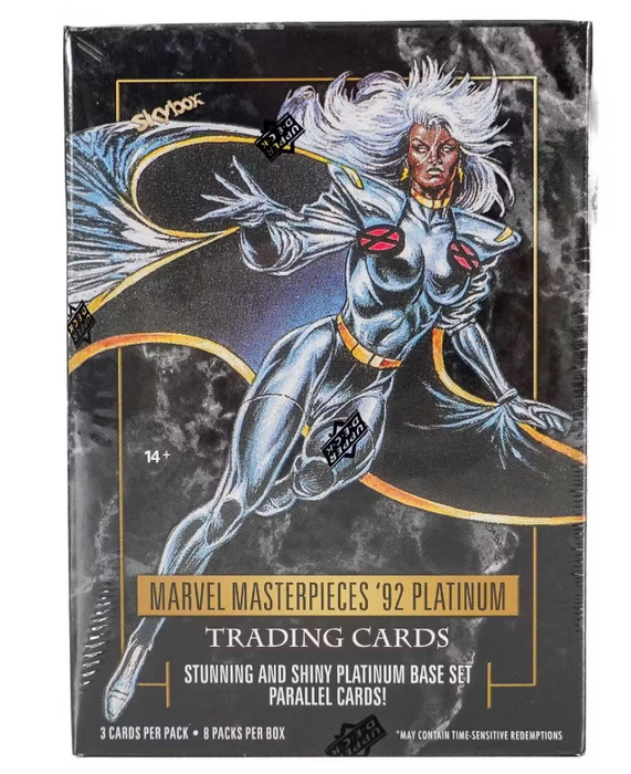 2024 Upper Deck Marvel Masterpieces '92 Platinum 8-Pack Blaster Box