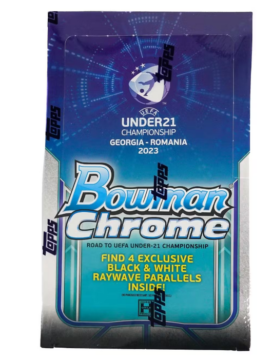 2022 Bowman Chrome Road to UEFA Under-21 European Championship Soccer LITE Box