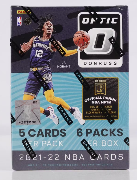 2021-22 Panini Donruss Optic Basketball 6-Pack Blaster Box