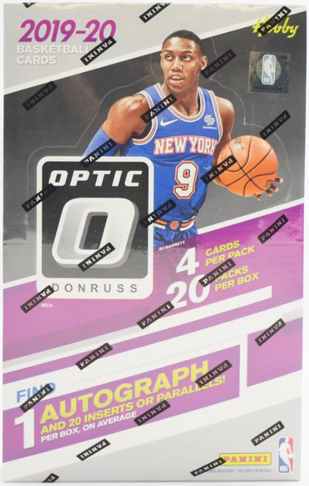 2019-20 Panini Donruss Optic Basketball Hobby Box