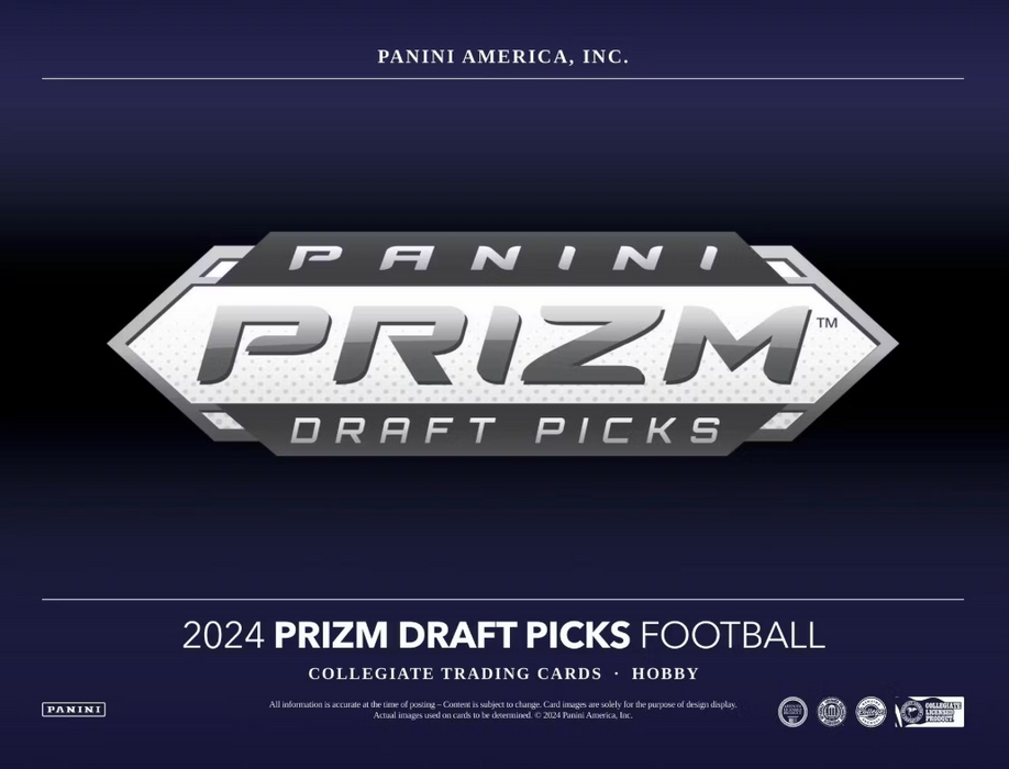 2024 Panini Prizm Draft Picks Football Hobby Box