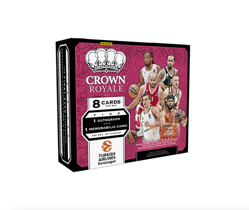 2023-24 Panini Crown Royale Turkish Airlines EuroLeague Basketball Hobby Box