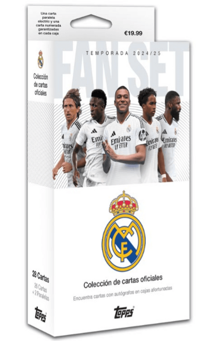 2024-25 Topps Soccer Real Madrid Fan Set Box