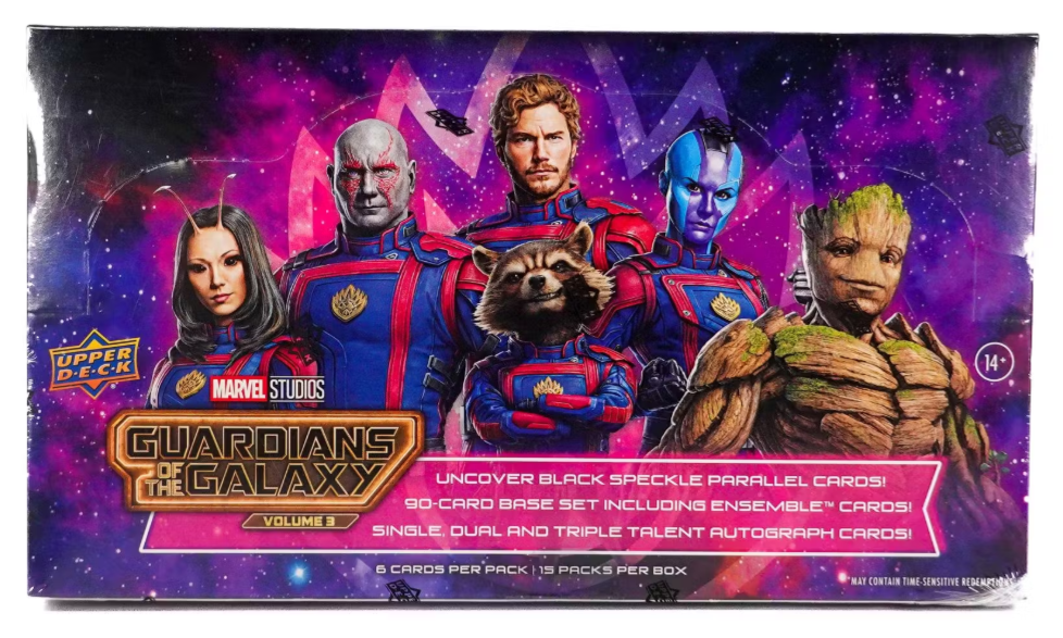 2024 Upper Deck Marvel Studios Guardians of the Galaxy Volume 3 Hobby Box