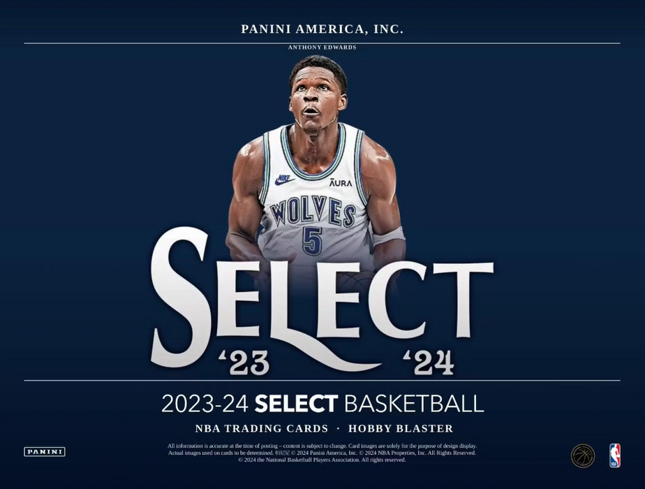 2023-24 Panini Select Basketball 6-Pack Hobby Blaster Box (Green Prizms)