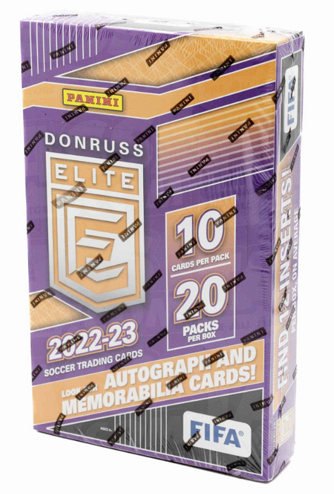 2022-23 Panini Donruss Elite FIFA Soccer Retail Box