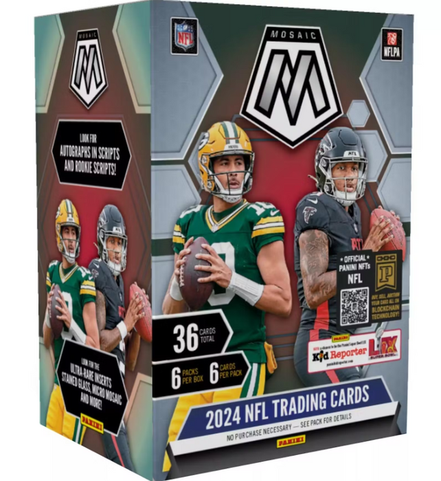 2024 Panini Mosaic Football 6-Pack Blaster Box