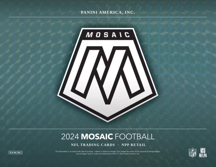 2024 Panini Mosaic Football 6-Pack Blaster Box