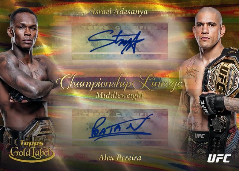 2024 Topps Gold Label UFC Hobby Box