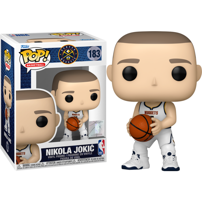 NBA Basketball - Nikola Jokic (Denver Nuggets) Pop! Vinyl Figure #183