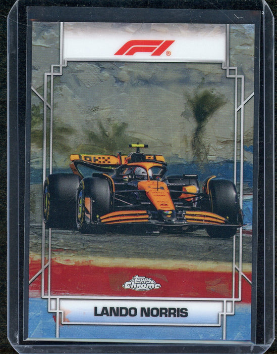 2024 Topps Chrome F1 Lando Norris Inside Tracks SSP