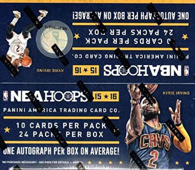 2015-16 Panini NBA Hoops Basketball Retail Box