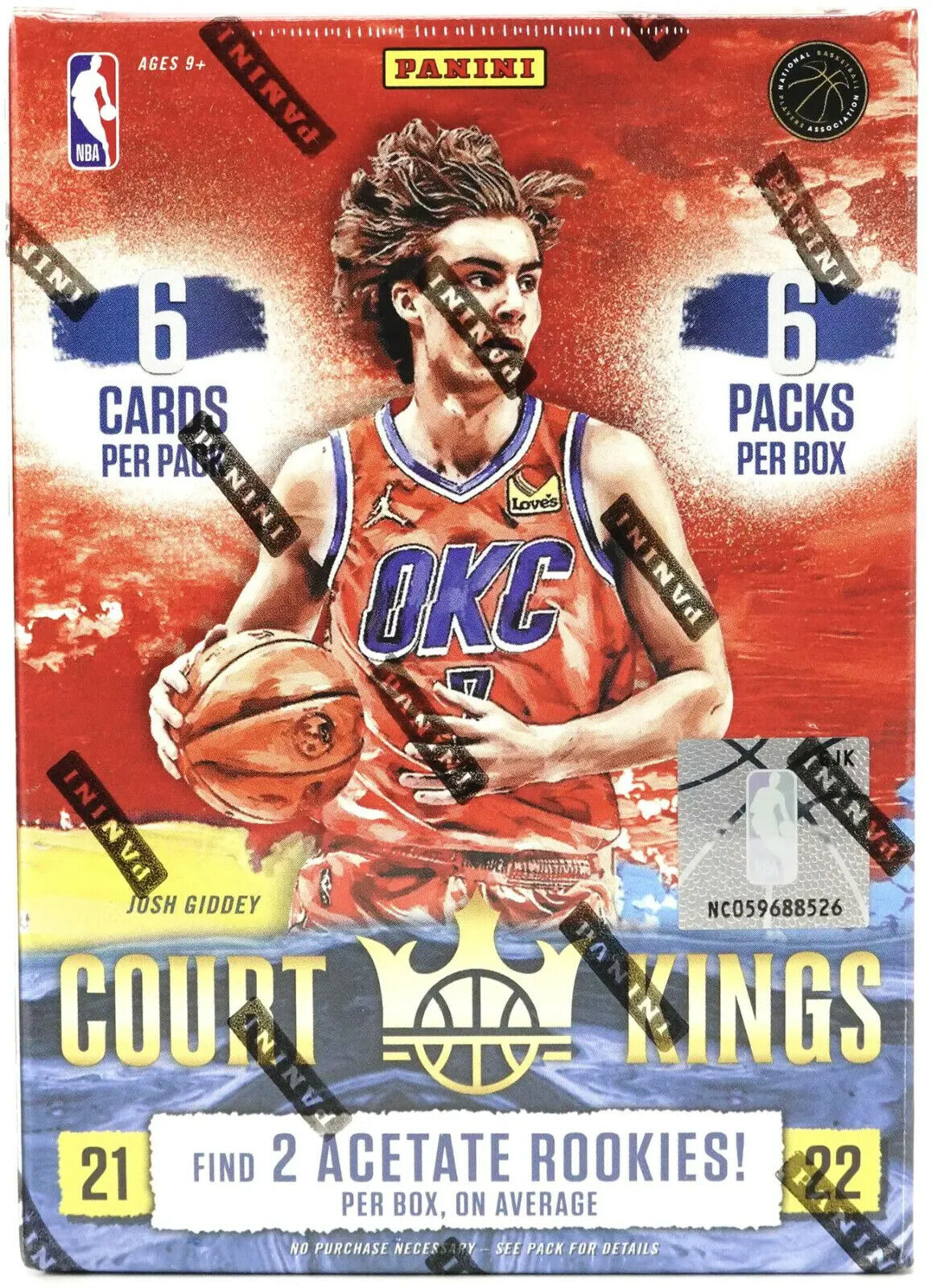 2021-22 Panini Court Kings Basketball Blaster Box