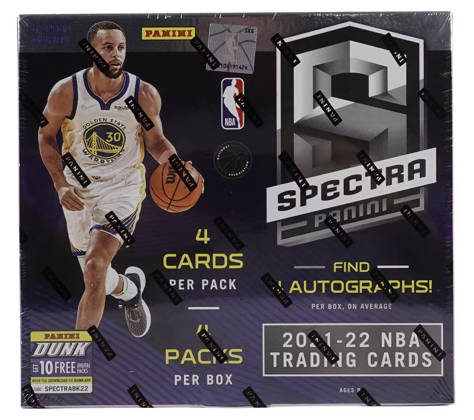 2021 Spectra Basketball Hobby Box