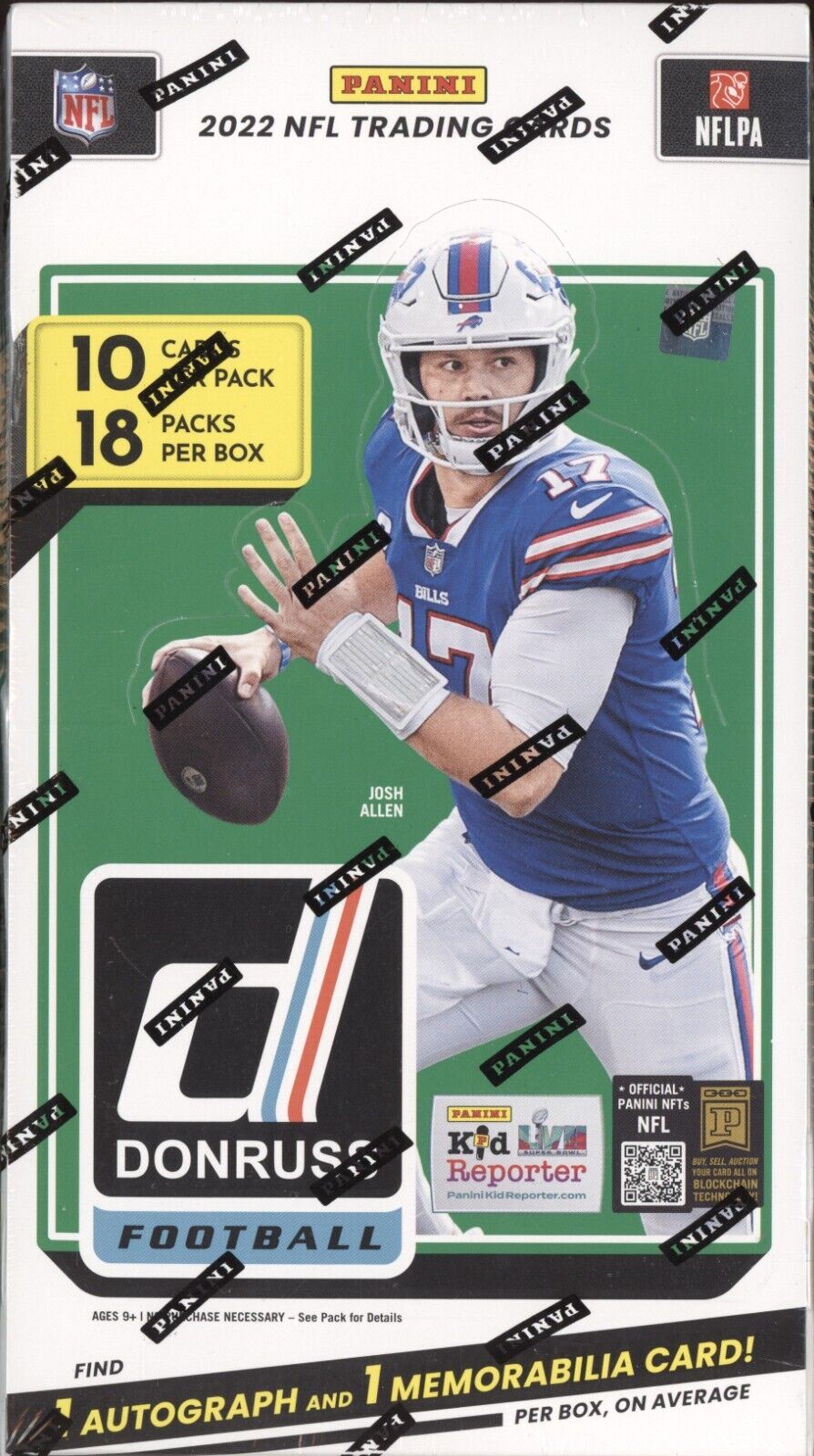 PANINI DONRUSS football HOBBY 新品未開封ボックス 価格 euro.com.br